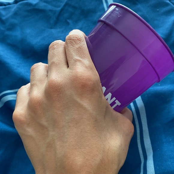 Novant Health purple plastic cup - Picture 16 of 17